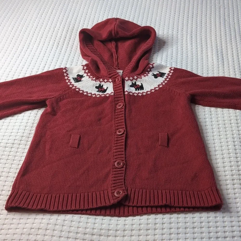 Gymboree sweater  Scottie dogs size 5